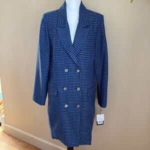 NWT Nicole Miller Amparo Blazer Dress. Size 16